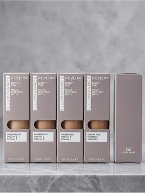 Revlon Illuminance Serum Tint 301 Cool Beige - Taupe Packaging (5)